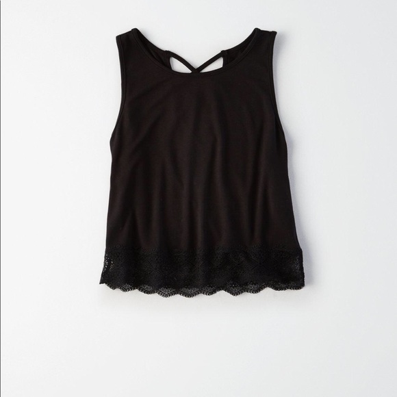 💕NWT💕 LACE HEM TANK TOP - Picture 7 of 7